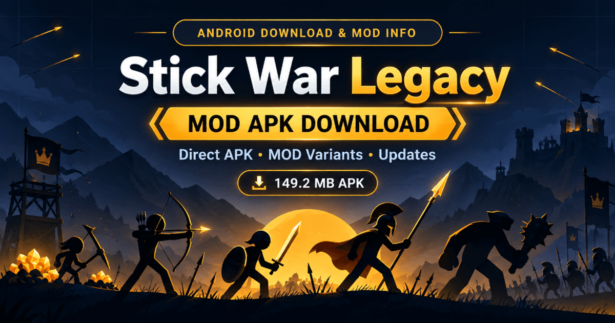 Stick War Legacy MOD APK download for Android