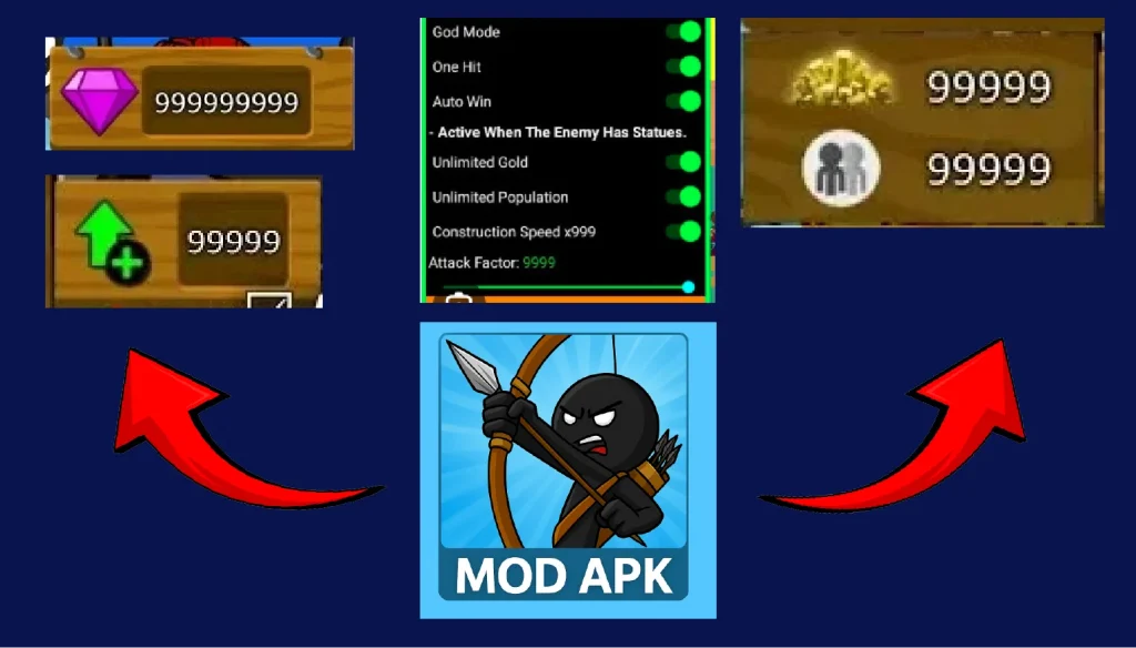 Stick War Legacy MOD APK v2023.5.907 (999 Army, Menu ,Unlimited All) 6 Stick War Legacy MOD APK 999 Army, Unlimited All